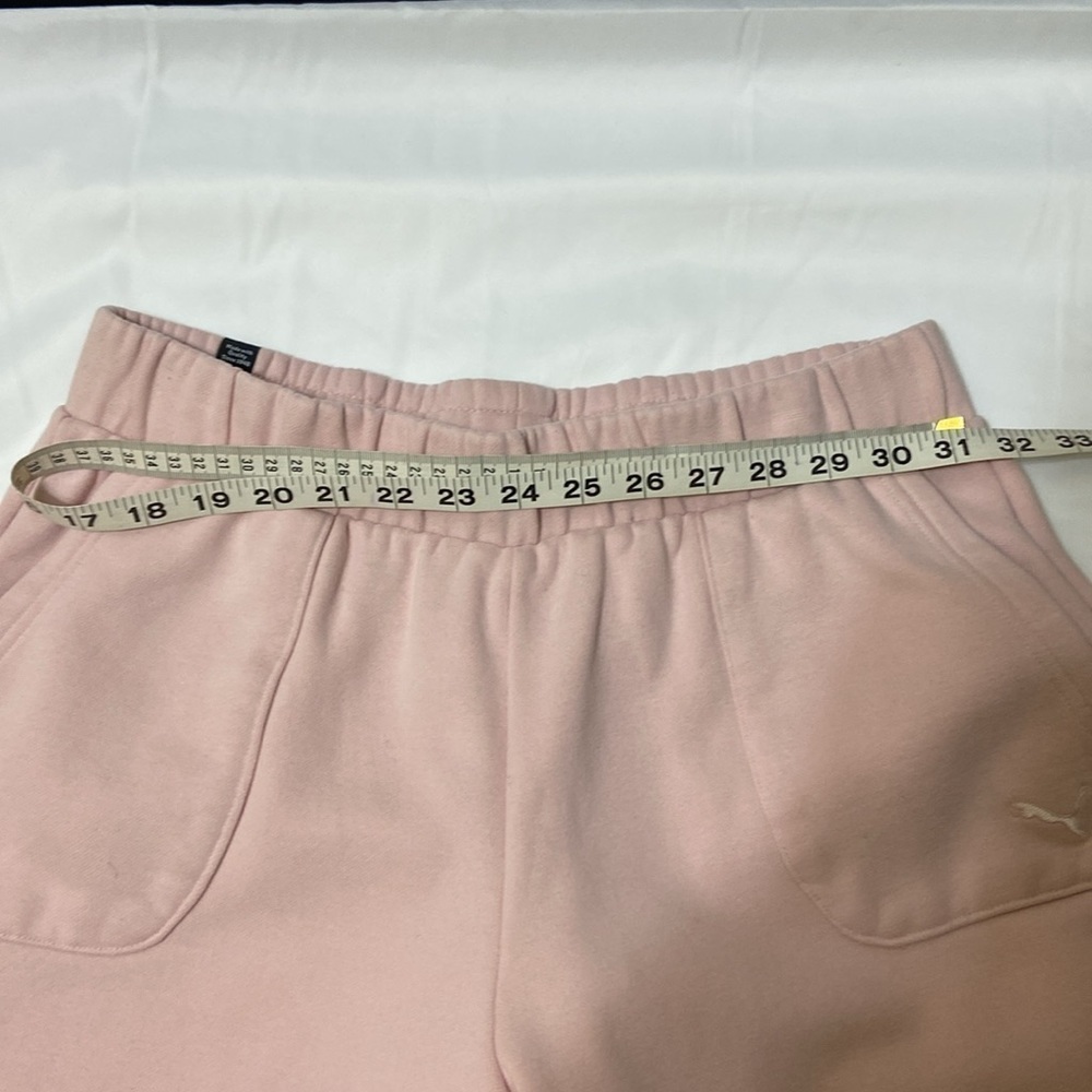 PUMA WOMEN’S PINK CROPPED BARBIECORE TRACK TOP AND LONG PANT SET. SIZE-M… - Picture 11 of 16